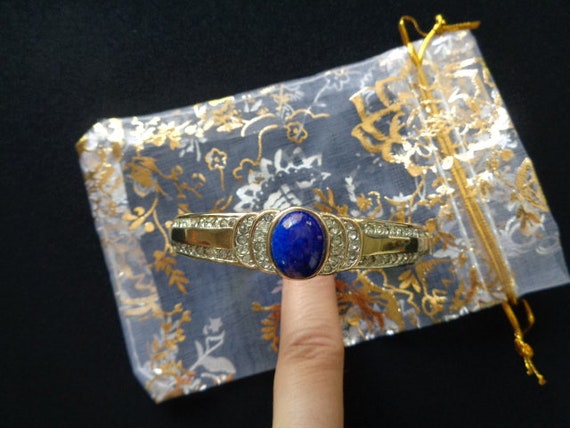 Beautiful NINA RICCI Vintage Designer Jewelry Yel… - image 4