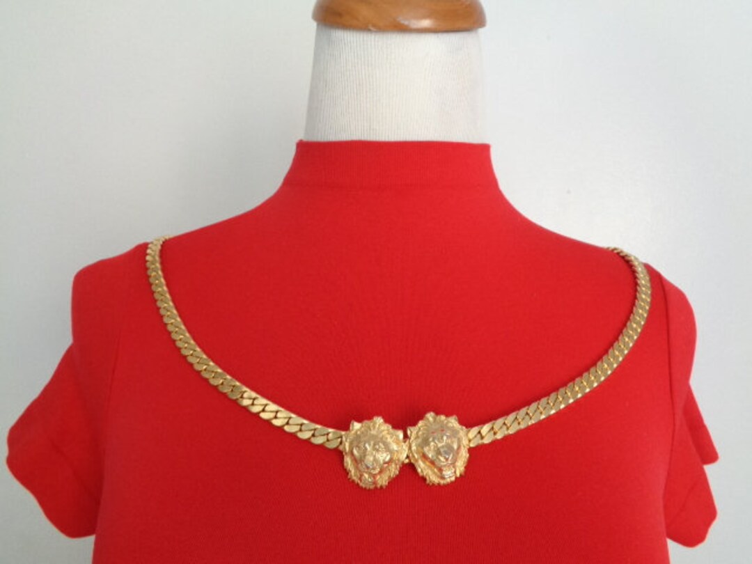 Stylish Accessocraft NYC Accessories Gold Tone Thick Etsy