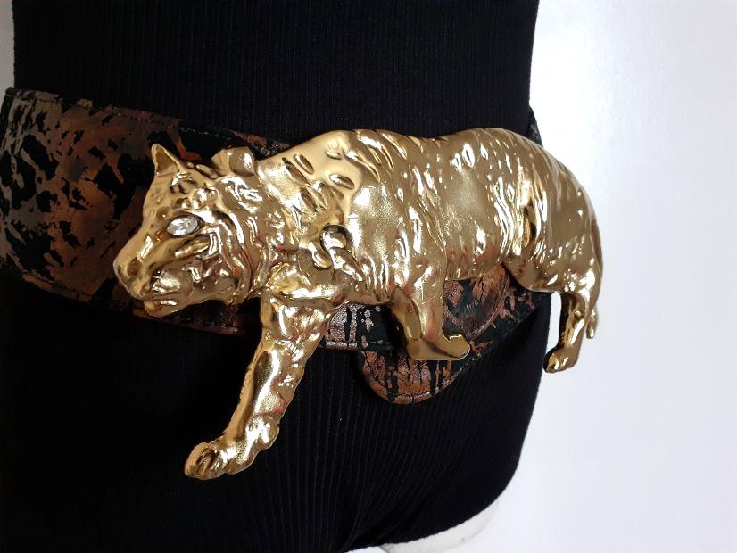 LALOON Exclusive Design Gold Tone Sculpture Figural Wild  display picture 1