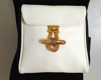 Vintage Rodo Italy Gold Metal Rhinestone Evening Bag - Etsy