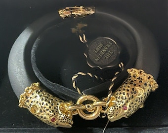 THE FRANKLIN MINT ゴールド ブラック ブレスレットウォッチ il_340x270.2757781327_h0wu.jpg