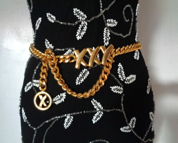 Vintage Paloma Picasso Iconic Logo XOXO Kisses Hugs Monogram  display picture 2