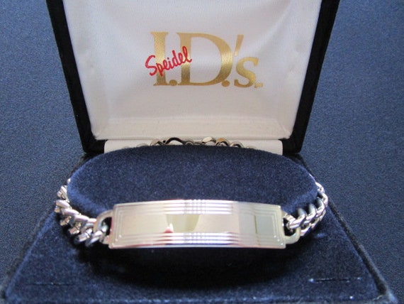 Vintage SPEIDEL USA Polished Finish Stainless Steel Unisex