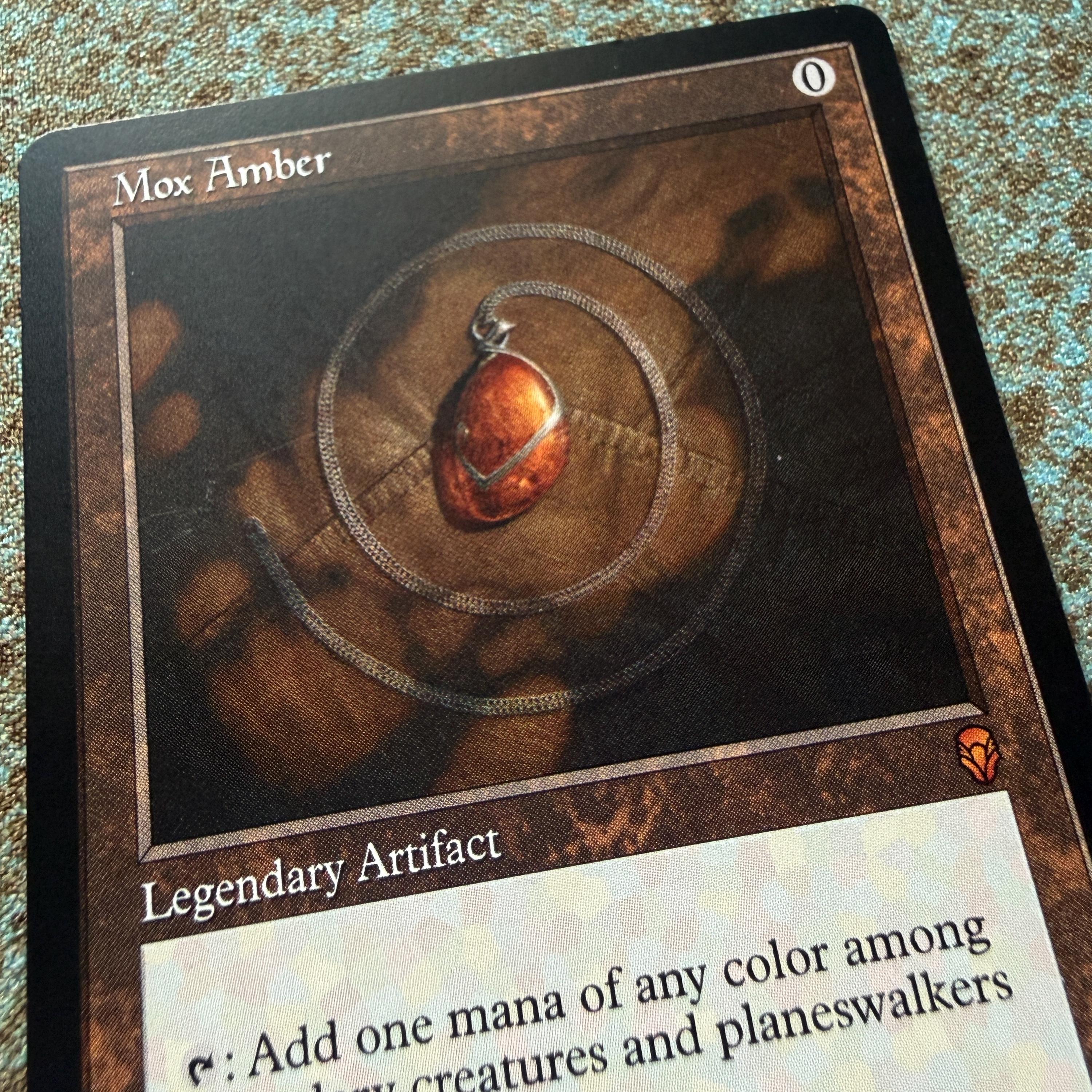 Mox Amber Proxy Mtg - Etsy
