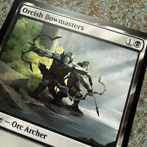 Orcish Bowmasters MTG custom playtest card LotR