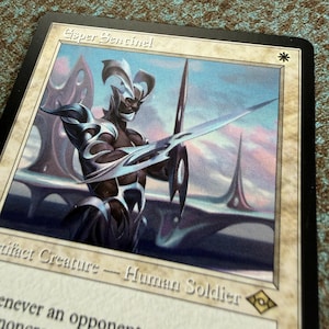 Esper Sentinel MTG custom playtest card Retro MH2
