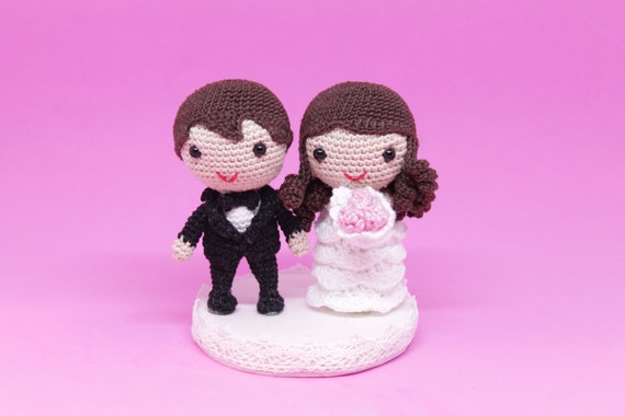 amigurumi bride and groom