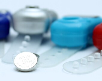 Replacement Battery for Digital Row Counter Finger Tally - Standard Alkaline AG10 or L1131 1.5v Button Cell Batteries