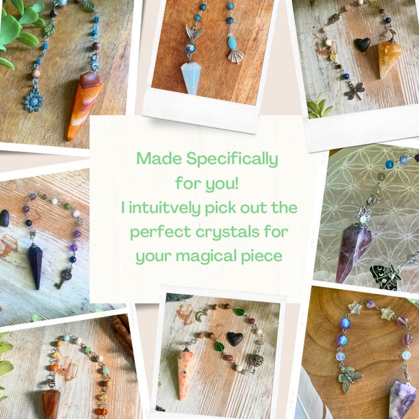 Custom Made Pendulums, Divination, Energy healing, Reiki, Dowsing, Readings