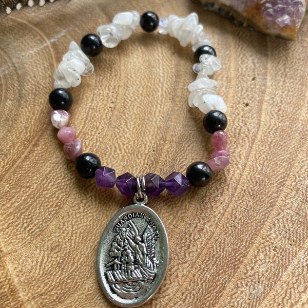 Crystal Protection Car Charm