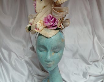 Golden Unicorn Hat Millinery UK