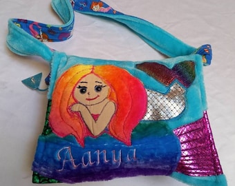 Mermaid cuddly handbag UK