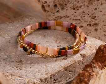 Set/3 Miyuki Tila Bracelets