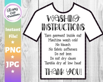 Shirt Care Svg Etsy