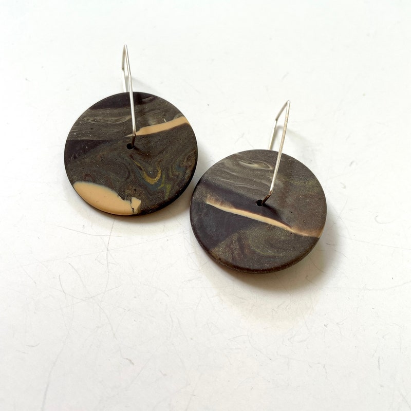 Earth Tone Dangle Earrings main image 1