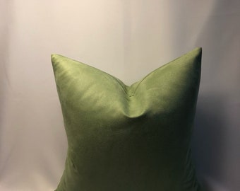 Green  18x18Pillow Cover, Decorative Throw Pillow