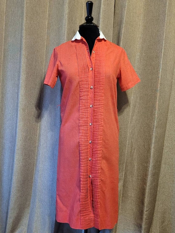 Vintage 1960s shirt dress by The Villager
