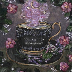 Dream tea art print