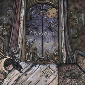 Fairy dreams art print