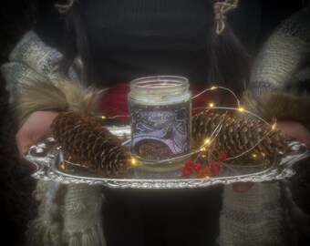 Winter’s cover 100% natural soy candle