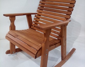 Amish Crafted Cedar Porch Rocker