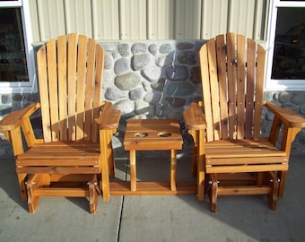 AMISH CRAFTED Adirondack Settee