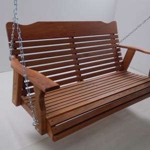 Amish Crafted 4&#39; Cedar Porch Swing