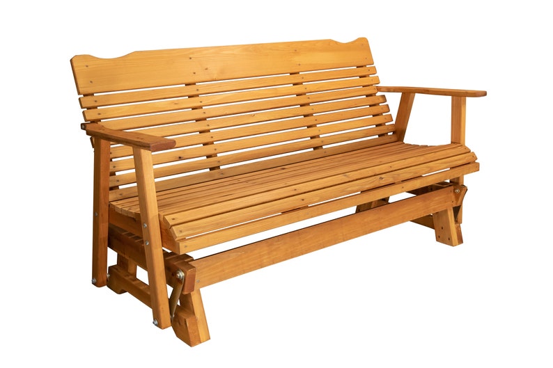 Amish Crafted 4' & 5' Cedar Glider 5' Stained