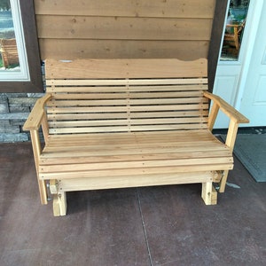 Amish Crafted 4' & 5' Cedar Glider image 5