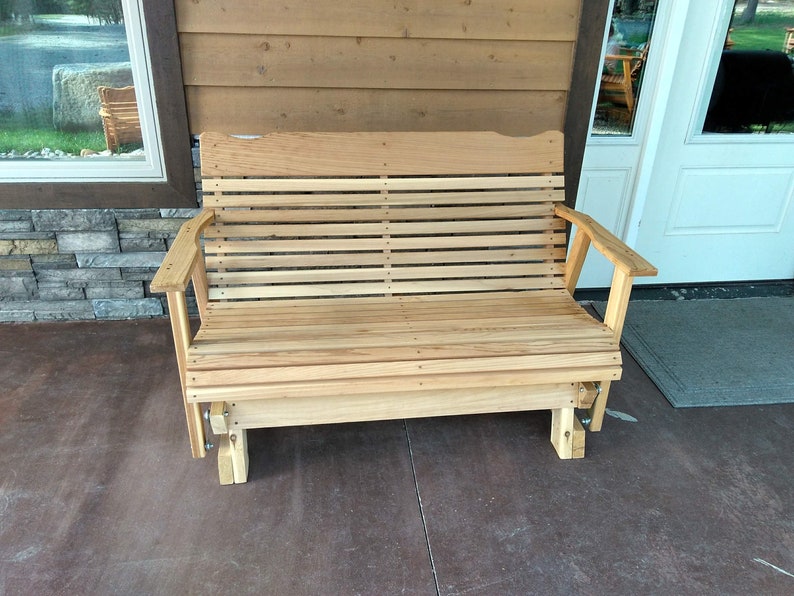 Amish Crafted 4' & 5' Cedar Glider image 5