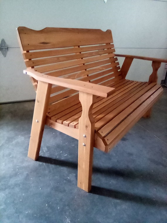 Amish Crafted 4 and 5 Cedar Bench Etsy
