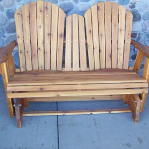 AMISH CRAFTED Adirondack Loveseat Glider