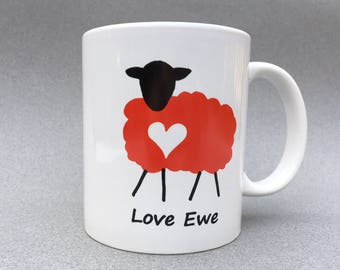 Taza de oveja de amor