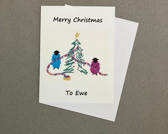 Merry Christmas to Ewe