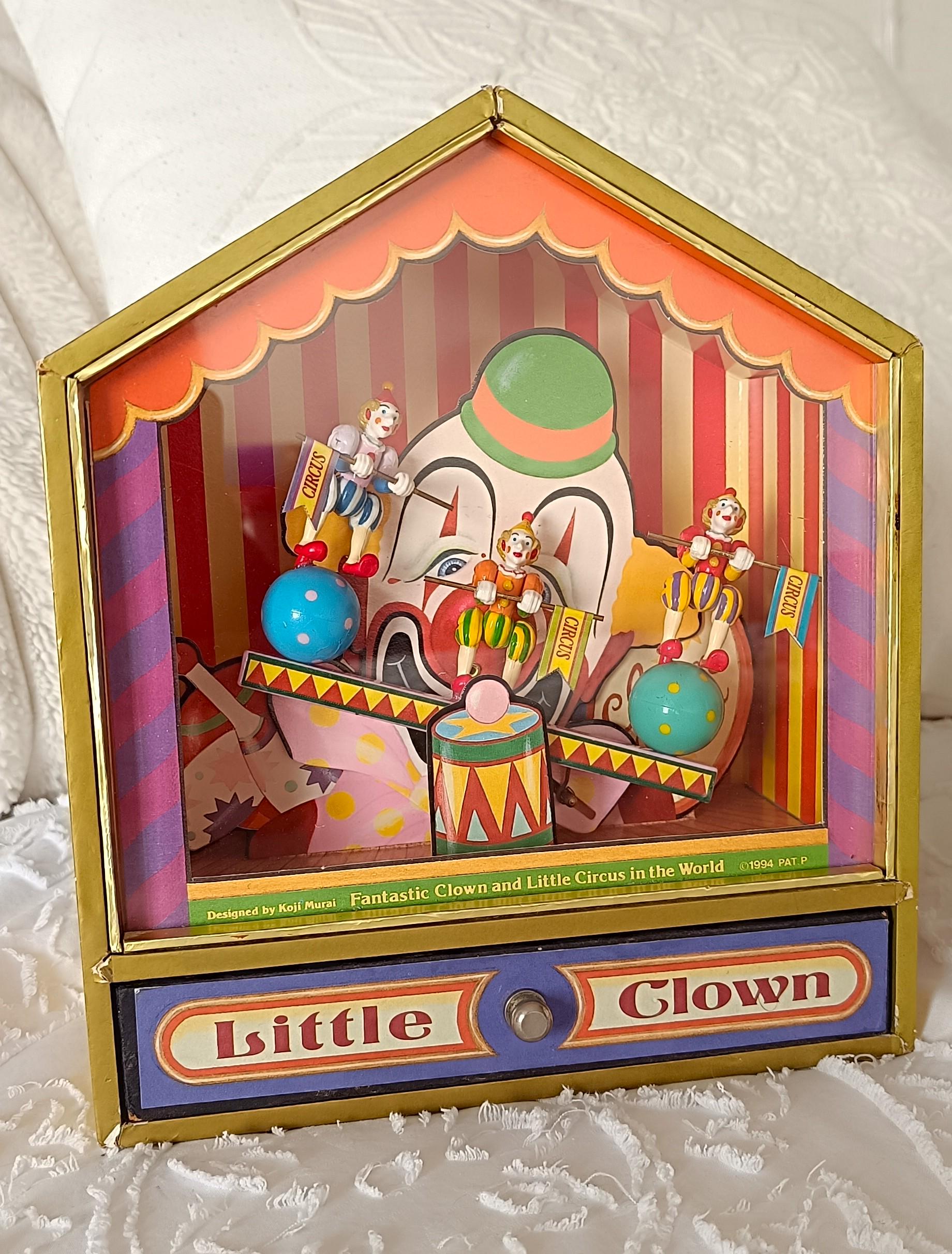 Dancing clown music box - Etsy 日本