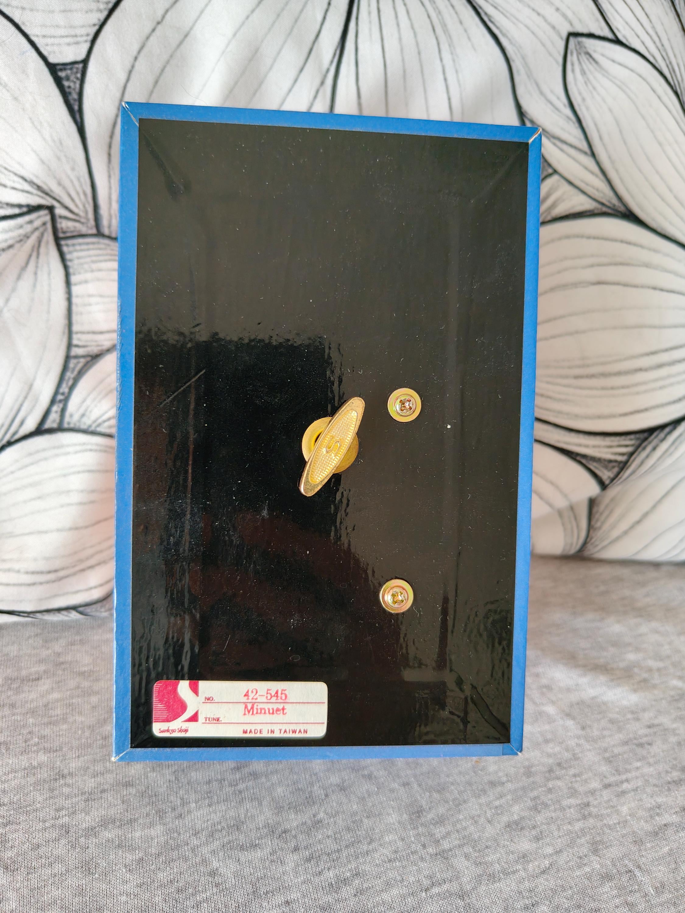 Vintage Koji Murai Clown Music Box: Flower August, 1980s Shadow