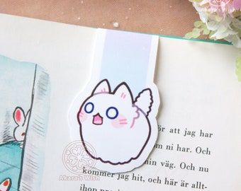 Ghost Kitten Magnetic Bookmark perfect for book lovers