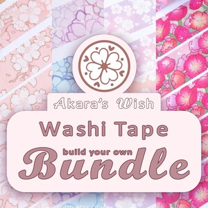 3 ou 5 rubans adhésifs en Washi | Créez le vôtre | 10 x 15 mm parfait pour les agendas bullet journals scrapbooking stationnaire