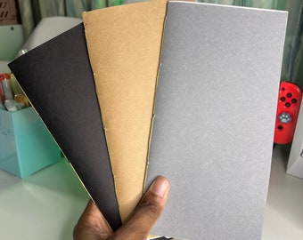 Handmade Mixed Paper Standard Size Travelers Notebook Insert