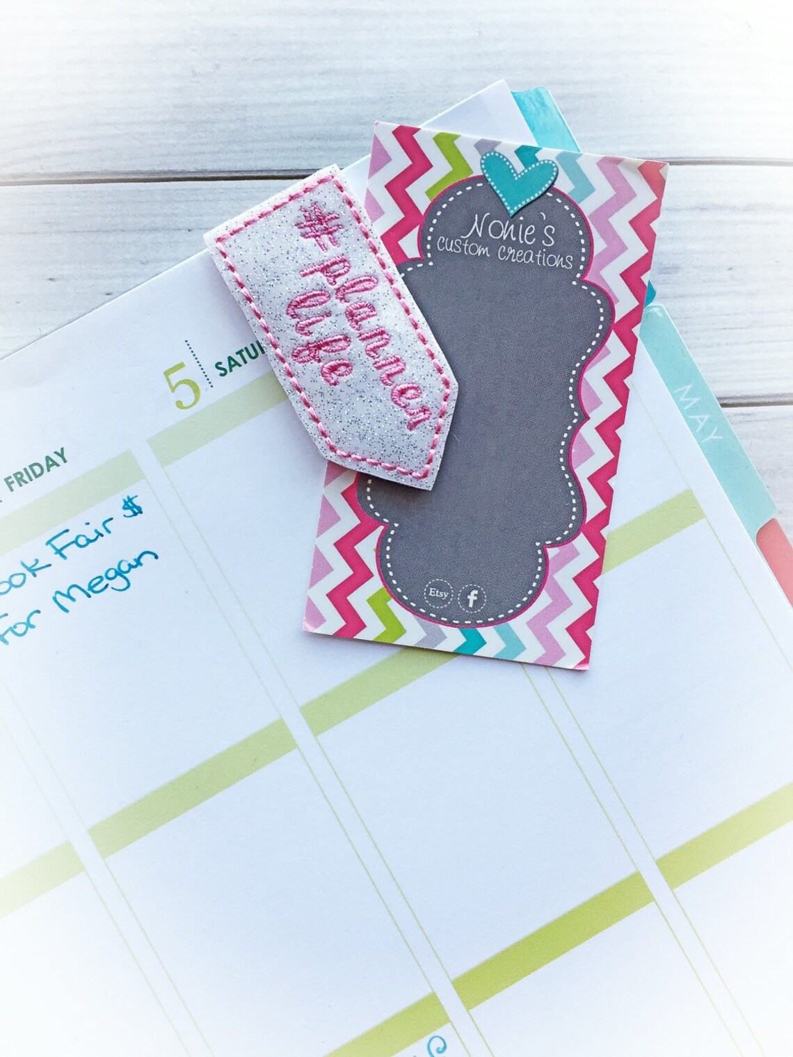 Planner Life Paper Clip Planner Life Paperclip Planner Etsy