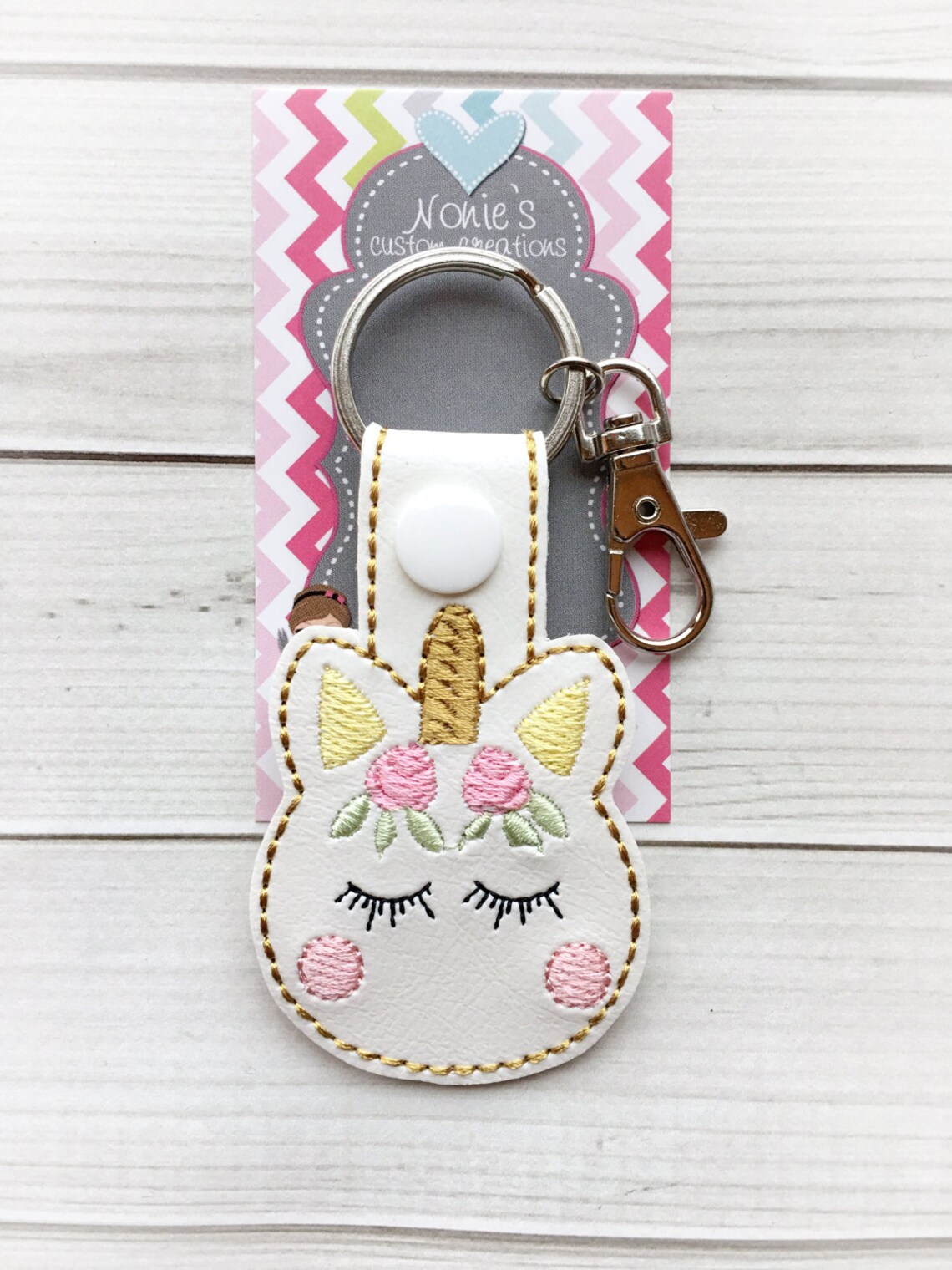 Unicorn Keychain Unicorn Key Chain Magical Unicorn Etsy