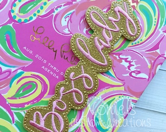 Boss Lady Planner Band - Planner Band - Boss Lady Band - Planner Bands- Planner Accessory - Planner Clips - Planner Accessories - Boss Lady