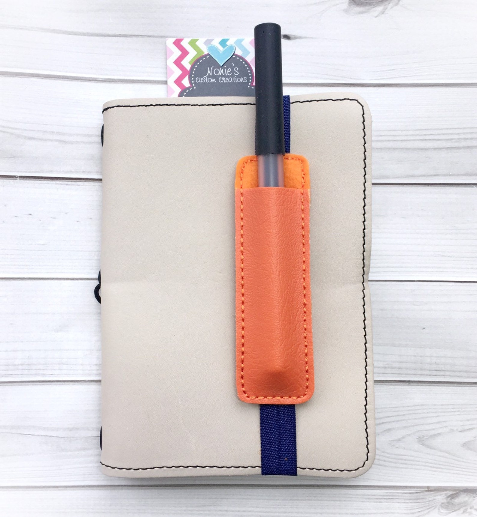 4 Planner Pen Holder Planner Band Planner Pens Etsy