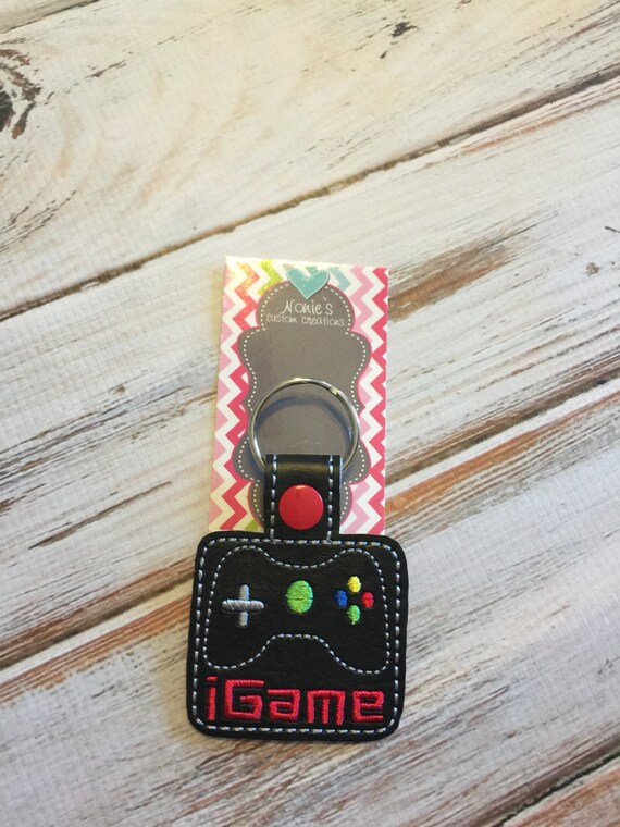 Items similar to Game Controller Keychain Gamer Keychain Geeky