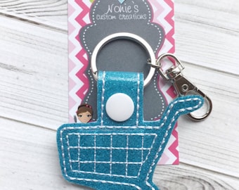 Aldi Keychain - Aldi Key Chain - Quarter Keeper - Aldi Quarter Keeper - Aldi - Shopping Cart Keychain - Shopping Cart Key Chain