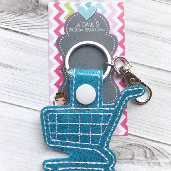 Aldi Keychain - Aldi Key Chain - Quarter Keeper - Aldi Quarter Keeper - Aldi - Shopping Cart Keychain - Shopping Cart Key Chain