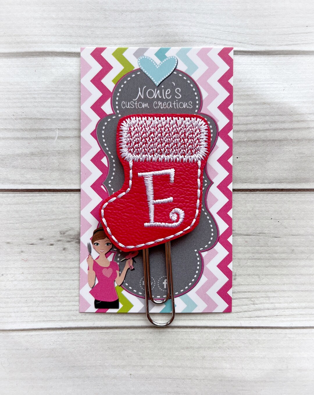 Christmas Paper Clip Christmas Stocking Paper Clip Christmas Stocking