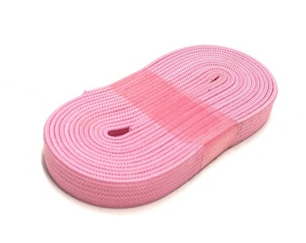 Elastic band pink 1 cm wide