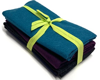 Craft felt fabric package dark