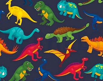 Sommer Sweat Digital Dinos dunkelblau